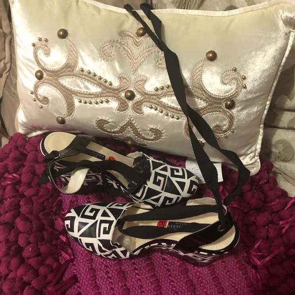 Ralph Lauren Purple label black and white platform - Picture 2 of 5